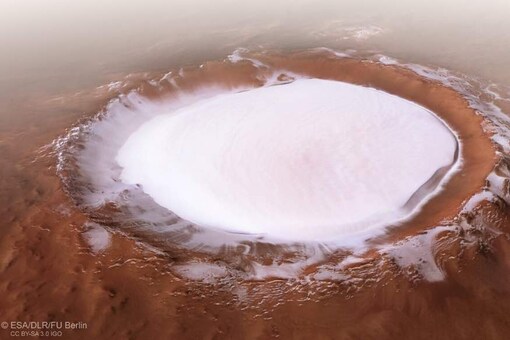 View of the Kolorev Crater (Image: ESA)