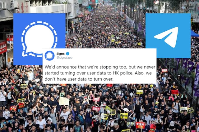 Telegram has refused to share user data with Hong Kong Authorities in wake of National Security Law | Image credit: Reuters/Twitter