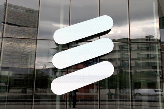 The Ericsson logo is seen at the Ericsson's headquarters in Stockholm, Sweden. (Image Source: Reuters)