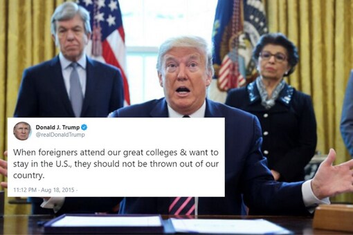 Donald Trump's 2015 Tweet Welcoming Foreign Students Goes Viral After US Asks Them to Leave