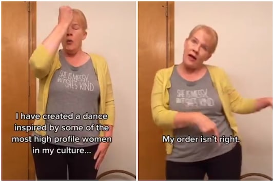 The Karen dance is going viral | Image credit: Twitter The Karen dance is going viral | Image credit: Twitter