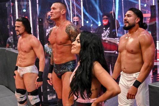 Randy Orton (2L) could be in line for a WWE championship shot. (Image: WWE)