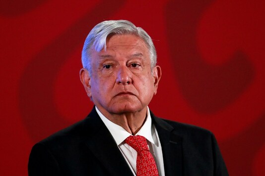 Mexico's President Andres Manuel Lopez Obrador holds a news conference at the National Palace in Mexico City, Mexico, March 17, 2020. (REUTERS/Henry Romero/File Photo)