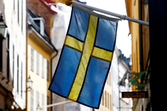 File photo of the Swedish flag. (Reuters)