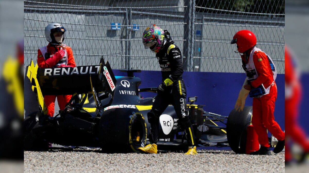 daniel ricciardo fails  explain    high speed crash admits