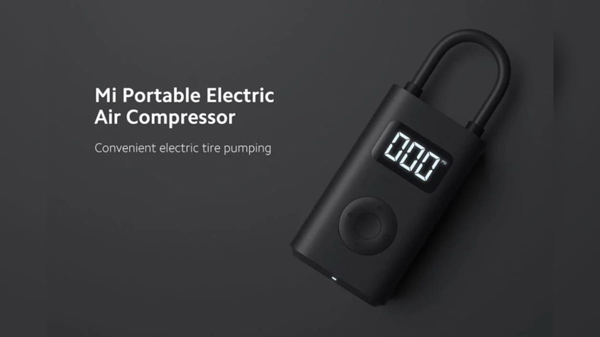 Xiaomi Launches Mi Portable Electric Air Compressor in India: Price,  Features and More - News18