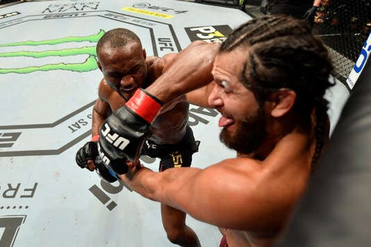 Kamaru Usman and Jorge Masvidal (Photo Credit: Twitter)