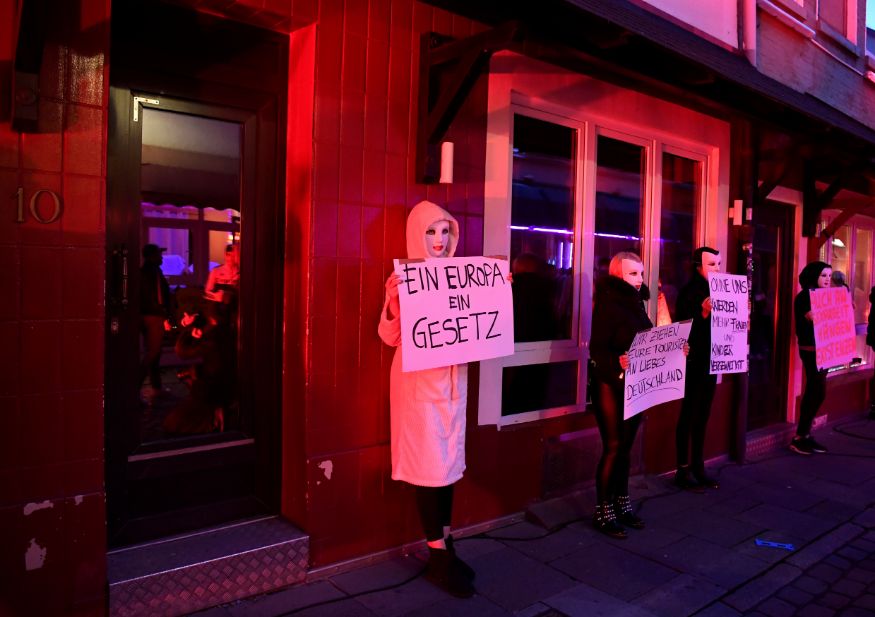 Sex Workers Protest Demanding The Reopening Of Brothels News18