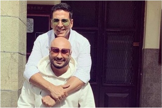 Singer B Praak with Akshay Kumar