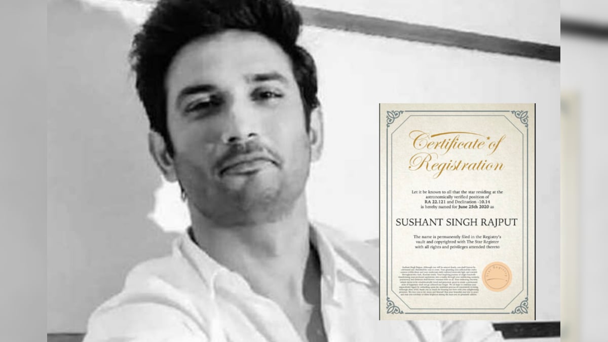 No, There Isn't Really a Star Named Sushant Singh Rajput in the Sky, Despite Fan's Claim