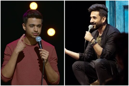 Comedian Rohan Joshi and Vir Das | Image credit: Twitter