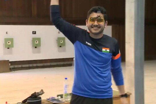 Anish Bhanwala (Photo Credit: Twitter/Olympic Press)