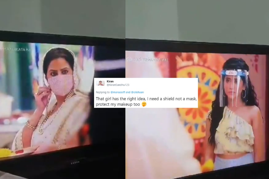 Yeh Rishta Kya Kehlata Hai' Stars Appear On-Screen Wearing Face ...