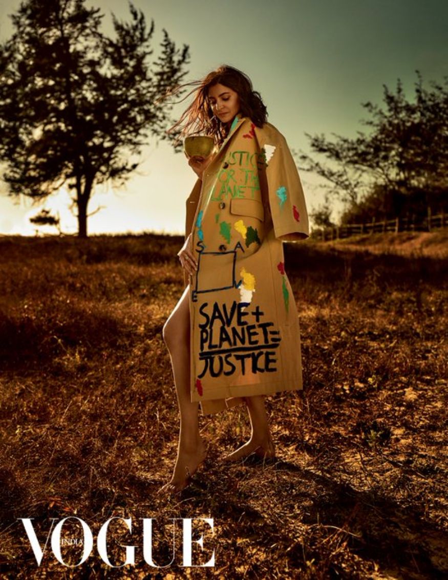 Latest vogue photoshoot of Anushka Sharma