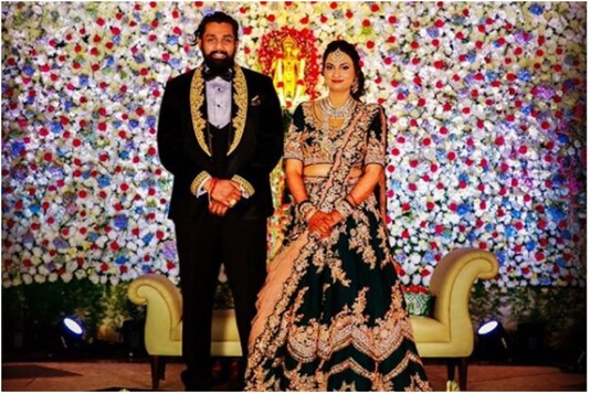 Dhruva Sarja and Prerana