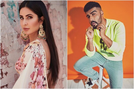 Katrina Kaif (L), Arjun Kapoor