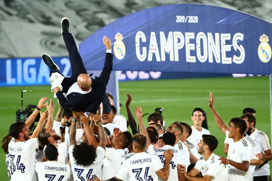 Real Madrid and ZInedine Zidane (Photo Credit: Reuters)