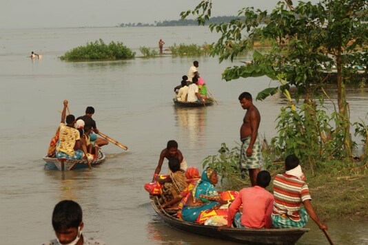 Floods in Assam claimed four more lives on Thursday, taking the death toll in the state to 71. Photo courtesy: Forhad Bhuyan