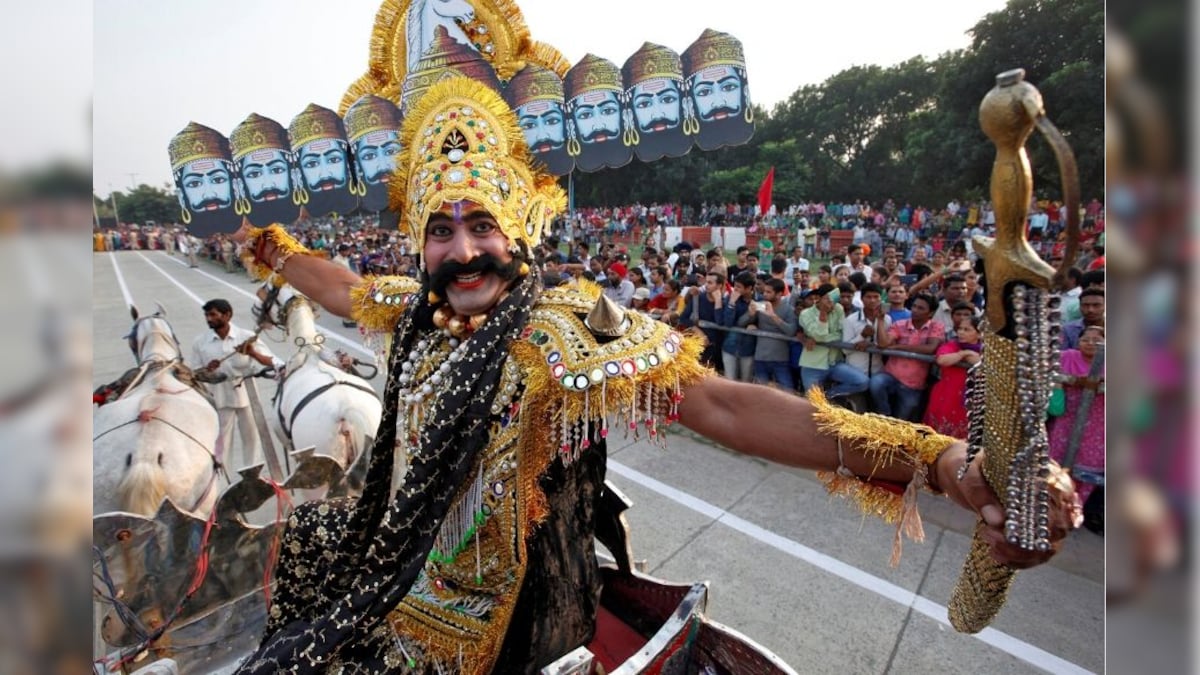 Effigies of Coronavirus Burnt in Some Places as Nation Holds Subdued Dussehra Celebrations