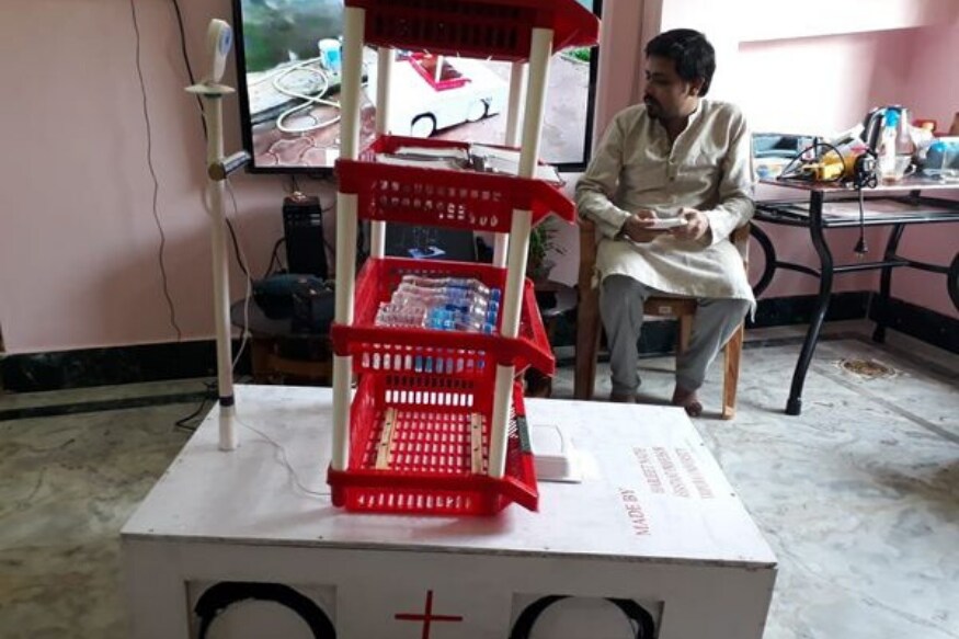 Read more about the article Tripura Deploys Indigenous ‘Warbot’ to Assist With Covid-19 Care at Govt Services