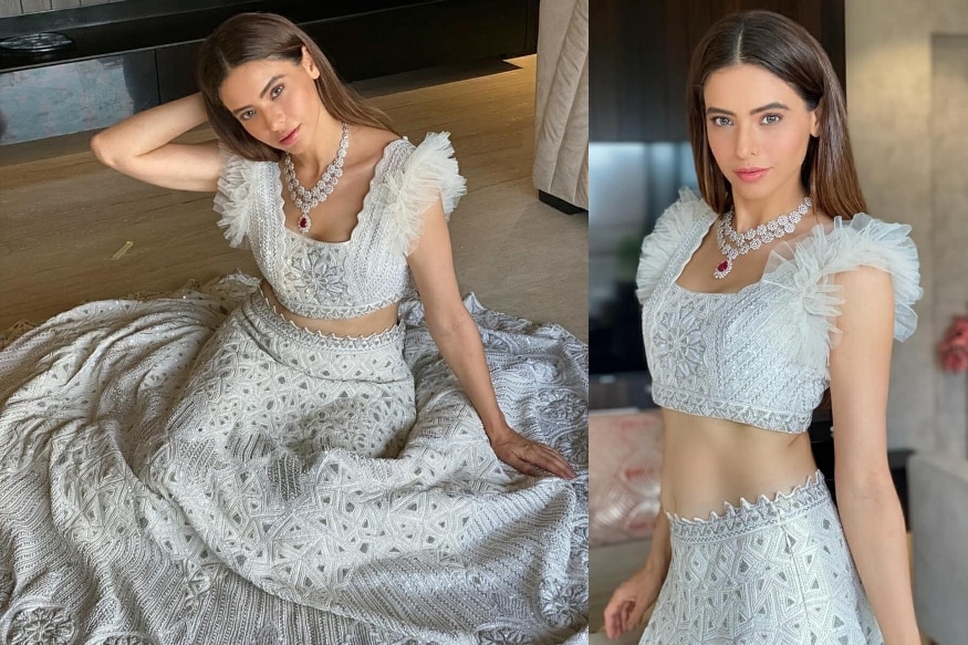Aamna Sharif Looks Stunning in a White Lehenga, See Pics - News18