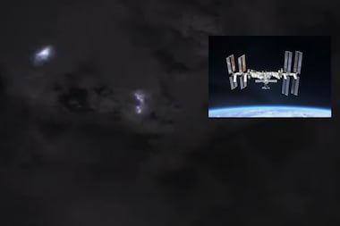 NASA Astronaut Shares Mesmerizing View of Lightning Striking the ...