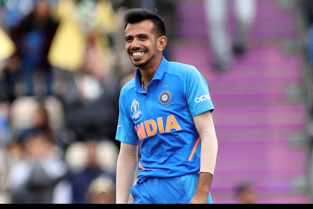 Yuzvendra Chahal with his signature pose once again in IND vs NED T20 WC  match - IND v NED: 'आग लगे बस्ती में अपुन अपनी मस्ती में'; युजवेंद्र चहल के  सिग्नेचर पोज