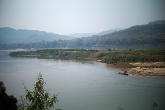 For representation: A general view of the future site of the Luang Prabang dam is seen on the Mekong River outskirt of Luang Prabang province, Laos, February 5, 2020. REUTERS/Panu Wongcha-um/Files