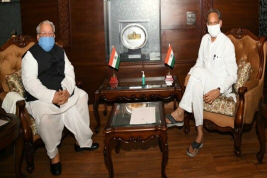 CM Ashok Gehlot with Governor Kalraj Mishra CM Ashok Gehlot with Governor Kalraj Mishra