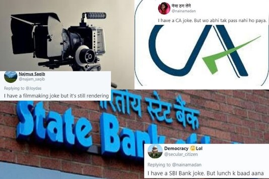 Hilarious Jokes on professions went viral on social media Credits: Twitter  Hilarious Jokes on professions went viral on social media Credits: Twitter