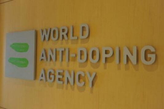 Logo of World Anti-Doping Agency. (Photo Credit: Getty Images)