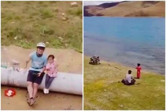 A man wanted to take his daughter to see the stars and the sunshine on her fourth birthday | Image credit: Twitter 