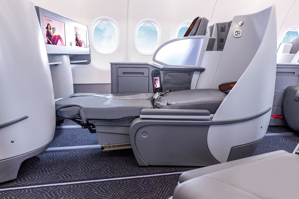 Vistara Receives Airbus A321neo Aircraft With Flat Beds, 1st