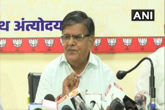 File photo of Rajasthan's Leader of Opposition Gulab Chand Kataria.