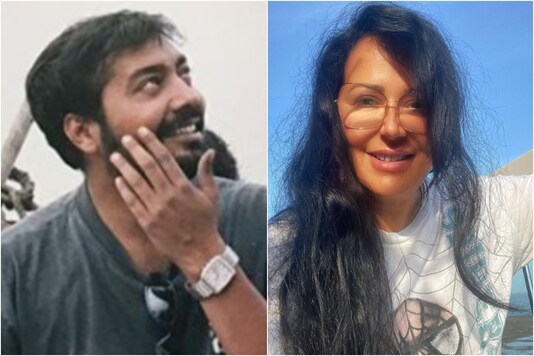 Anurag Kashyap (L), Ayesha Shroff