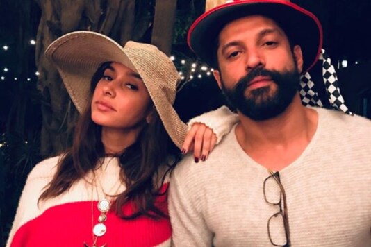 Farhan Akhtar and Shibani Dandekar