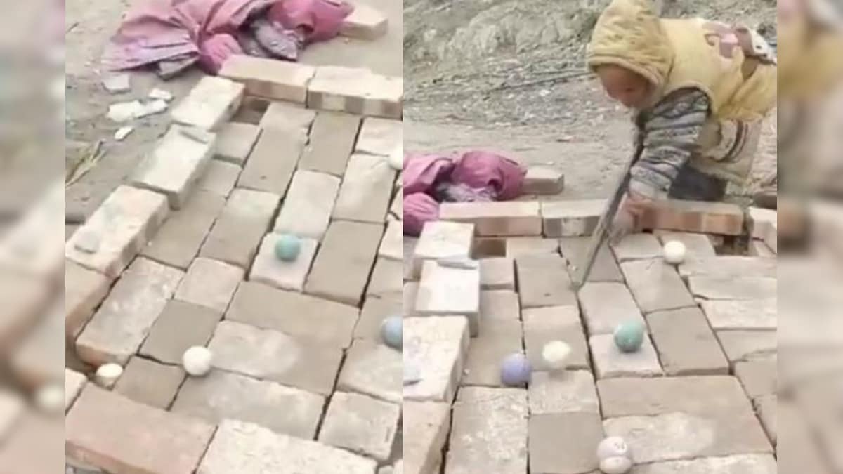 Children Build Makeshift Pool Table With Bricks, Viral Video Wins the Internet