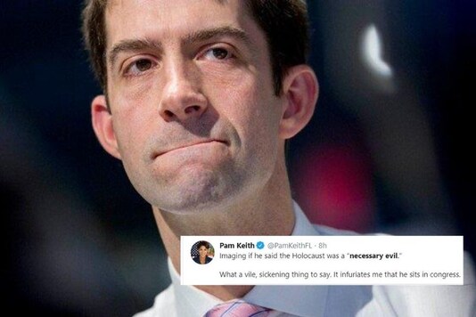 Republican Senator Tom Cotton.
(Image credit: Twitter)