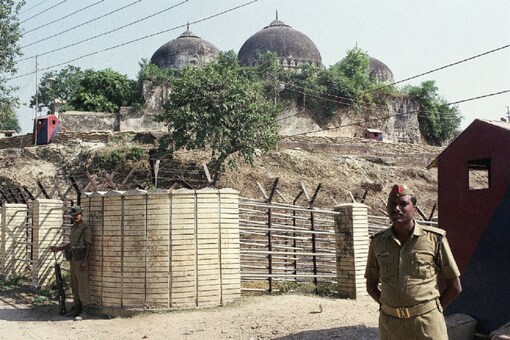 File photo of the demolished Babri Masjid.