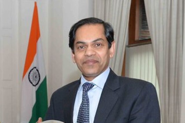 Indian High Commissioner Sunjay Sudhir (Image: Twitter)