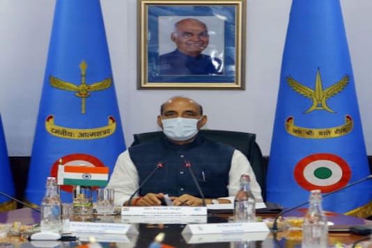 Defence Minister Rajnath Singh. Defence Minister Rajnath Singh.