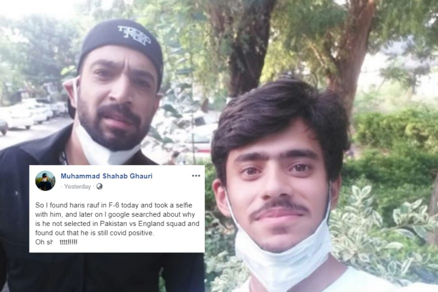 Pakistani Fan Snaps Selfie With Haris Rauf, Googles Later to Find ...