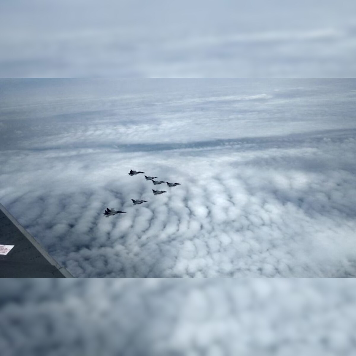 Rafale Fighter Jets Enter Indian Air Space Given Ceremonial Welcome By Su 30s
