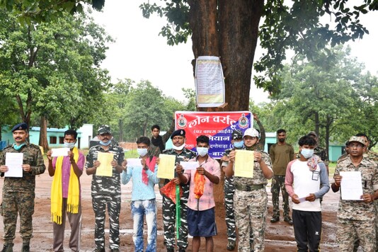 The 'Lon Verratu' campaign in Bastar district.