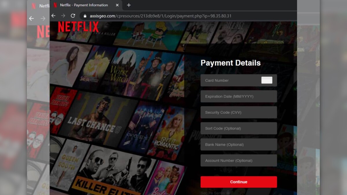 BEWARE! This Netflix Scam Wants To Steal Your Credit Card Details And It Looks Very Genuine