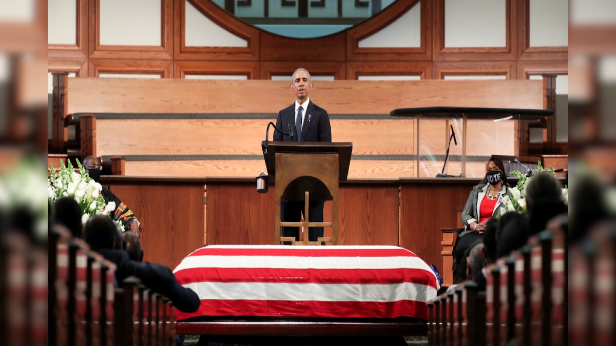 Barack Obama Takes Aim at Donald Trump in Fiery Eulogy for Civil Rights