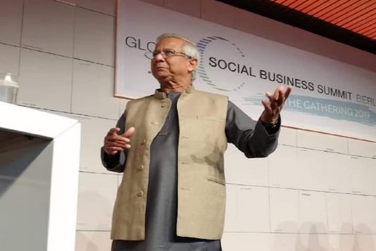 File photo of Nobel Peace Prize Winner Muhammad Yunus (Image Credit: Twitter/ @Yunus_Centre)