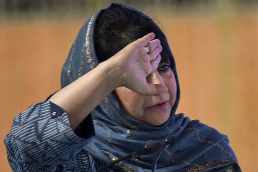 File photo of PDP leader and former J&K chief minister Mehbooba Mufti.