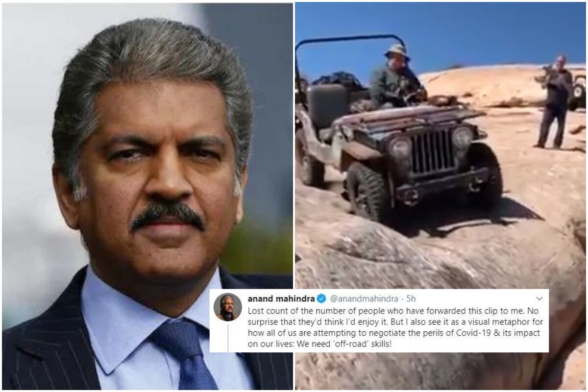Read more about the article Anand Mahindra has an ‘Off-road’ Recommendation to Sail by Covid-19 Disaster