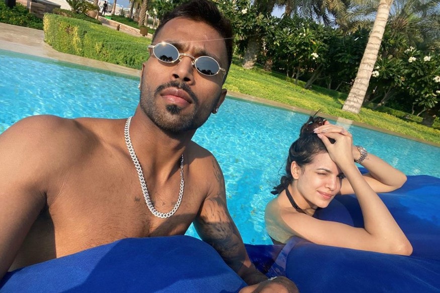 Hardik Pandya Sex Xxx - Natasa is Missing Her Hubby Hardik Pandya, Shares a Throwback Pool Selfie -  News18